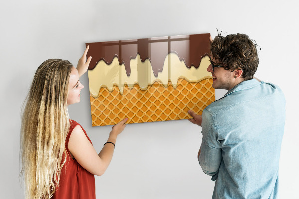 Magnetic dry erase board Sweet moments on the ice board