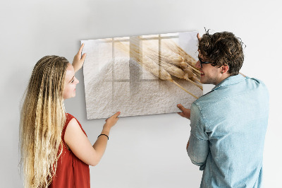 Magnetic dry erase board Magnetic board for photos and notes