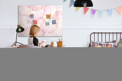 Magnetic dry erase board Creative board for photos and notes