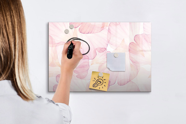 Magnetic dry erase board Creative board for photos and notes