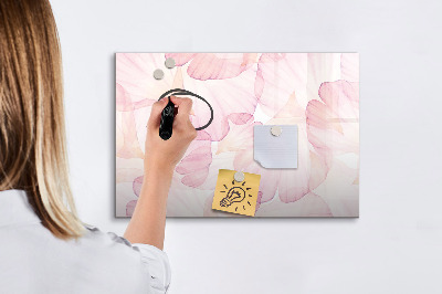 Magnetic dry erase board Creative board for photos and notes