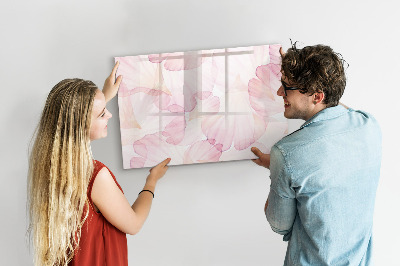 Magnetic dry erase board Creative board for photos and notes