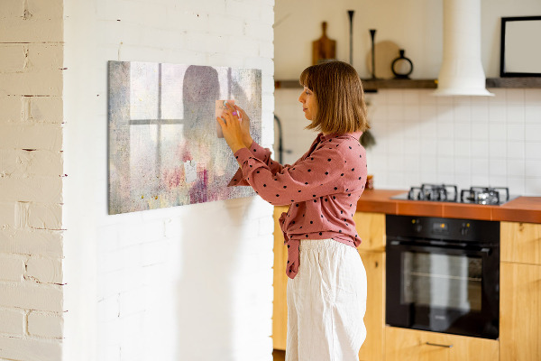 Dry erase board magnetic A creative space for presenting photos