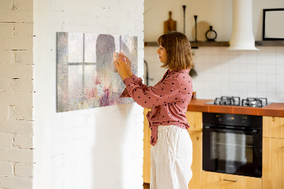 Dry erase board magnetic A creative space for presenting photos