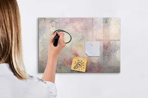 Dry erase board magnetic A creative space for presenting photos