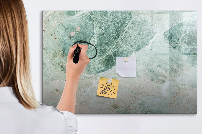 Magnetic dry erase board Modern board for notes and photos