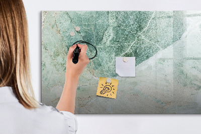 Magnetic dry erase board Modern board for notes and photos