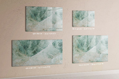 Magnetic dry erase board Modern board for notes and photos