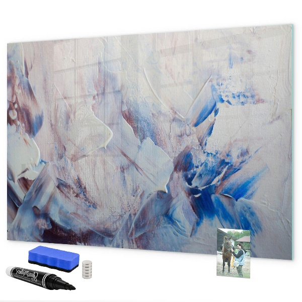 Magnetic dry erase board Creative photo display board