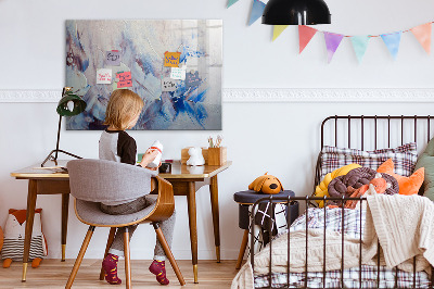 Magnetic dry erase board Creative photo display board