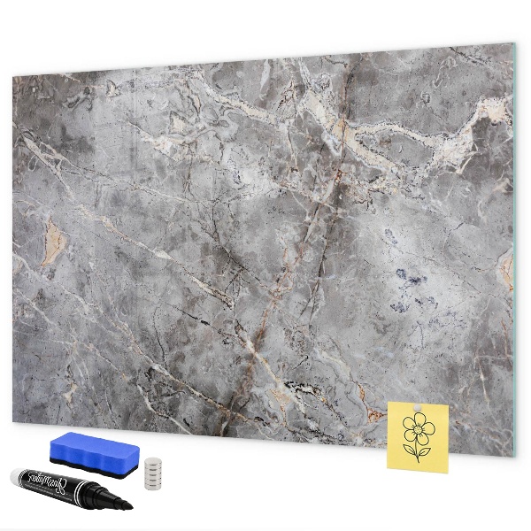 Dry erase board magnetic Board for photos and notes