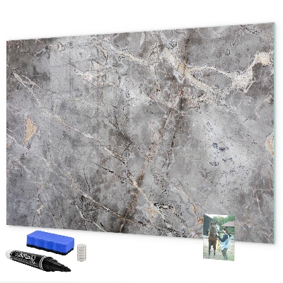 Dry erase board magnetic Board for photos and notes