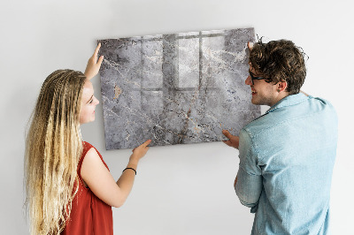 Dry erase board magnetic Board for photos and notes