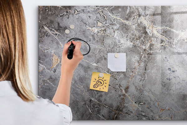Dry erase board magnetic Board for photos and notes