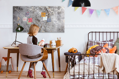 Dry erase board magnetic Board for photos and notes
