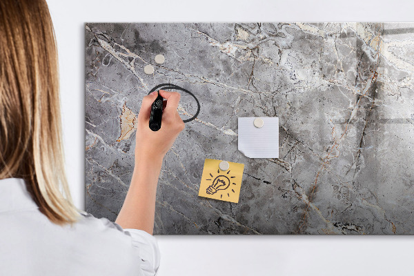 Dry erase board magnetic Board for photos and notes