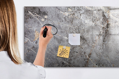 Dry erase board magnetic Board for photos and notes