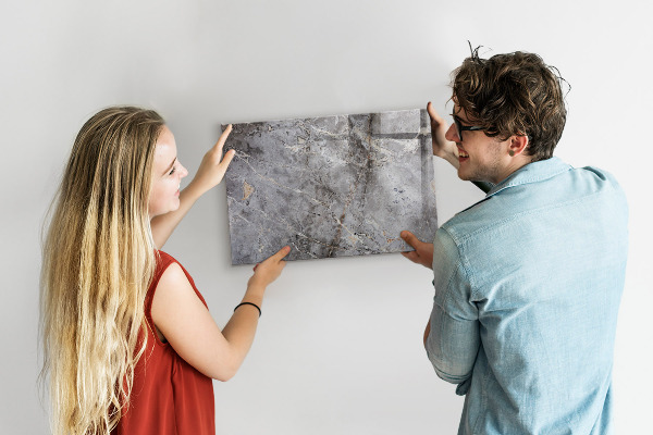 Dry erase board magnetic Board for photos and notes