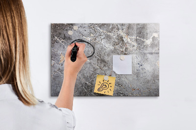 Dry erase board magnetic Board for photos and notes