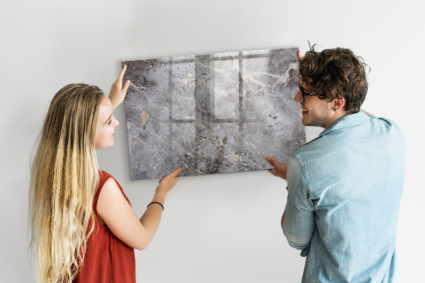 Dry erase board magnetic Board for photos and notes