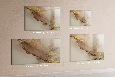 Magnetic dry erase board Modern board for photos and notes