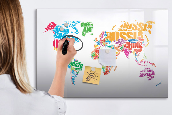 Dry erase board magnetic The world in colorful words and photos