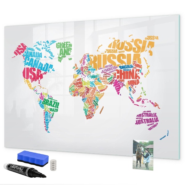 Dry erase board magnetic The world in colorful words and photos