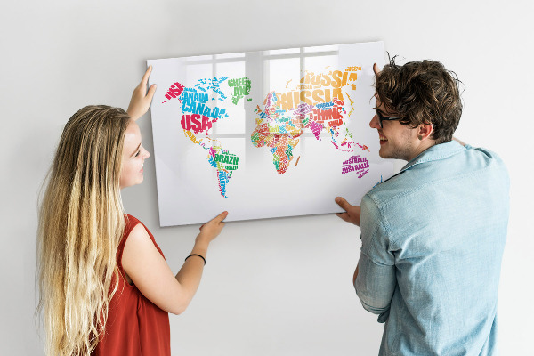 Dry erase board magnetic The world in colorful words and photos