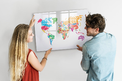 Dry erase board magnetic The world in colorful words and photos