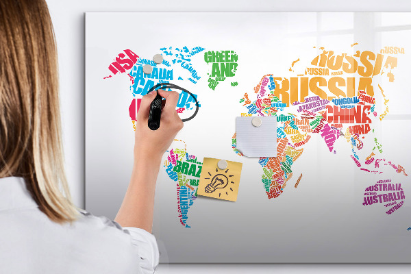 Dry erase board magnetic The world in colorful words and photos