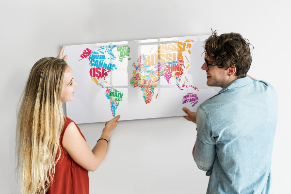 Dry erase board magnetic The world in colorful words and photos