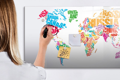 Dry erase board magnetic The world in colorful words and photos