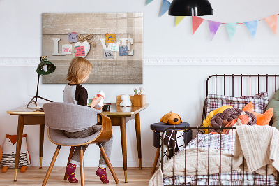 Magnetic dry erase board Love in photos and memories