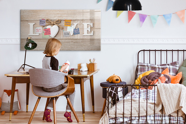Magnetic dry erase board Love in photos and memories
