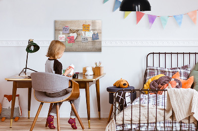 Magnetic dry erase board Love in photos and memories
