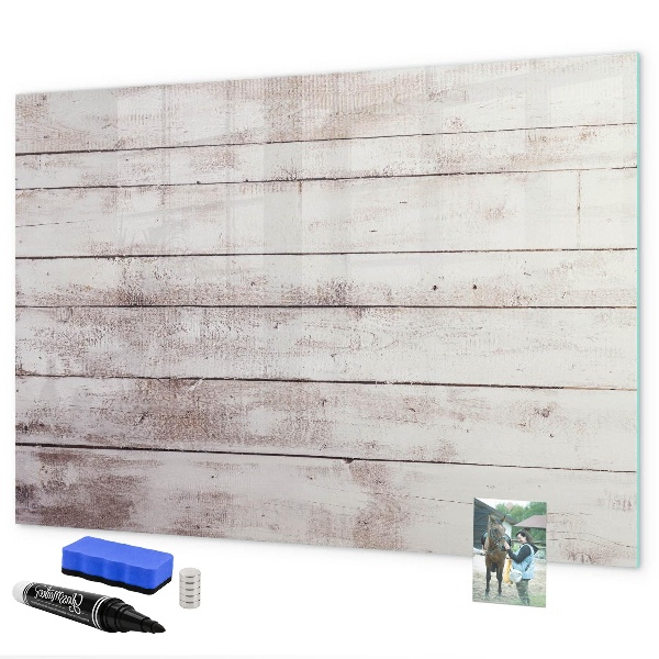 Dry erase board magnetic Board for photos and notes
