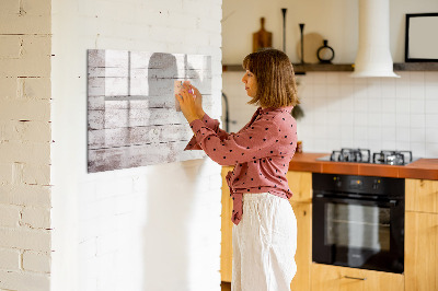 Dry erase board magnetic Board for photos and notes
