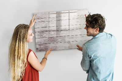 Dry erase board magnetic Board for photos and notes