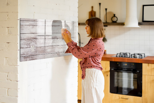 Dry erase board magnetic Board for photos and notes