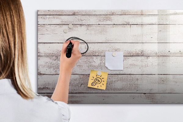 Dry erase board magnetic Board for photos and notes