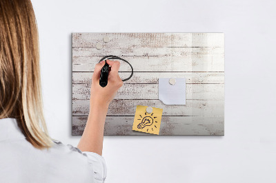 Dry erase board magnetic Board for photos and notes
