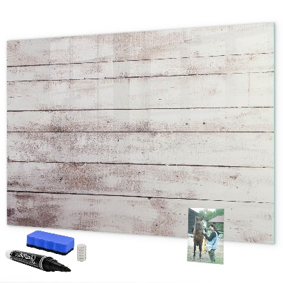 Dry erase board magnetic Board for photos and notes