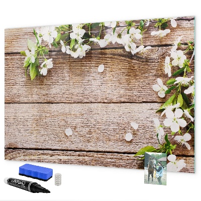 Magnetic dry erase board Creative board for photos and notes