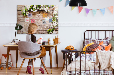 Magnetic dry erase board Creative board for photos and notes