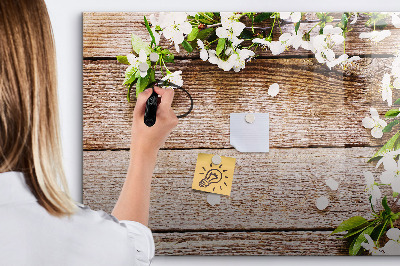 Magnetic dry erase board Creative board for photos and notes