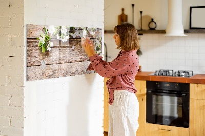 Magnetic dry erase board Creative board for photos and notes