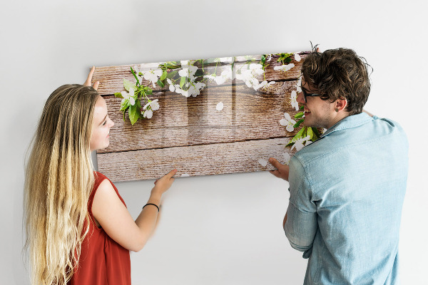 Magnetic dry erase board Creative board for photos and notes
