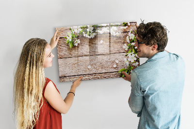 Magnetic dry erase board Creative board for photos and notes