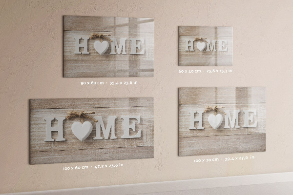 Magnetic dry erase board Wall decoration with space for photos