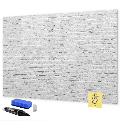 Dry erase board magnetic A stylish board for notes and photos